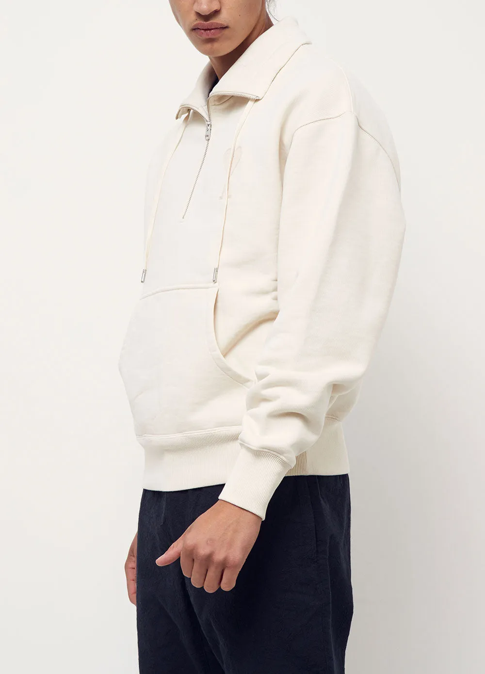 3/4 Zip Fleece Sweatshirt