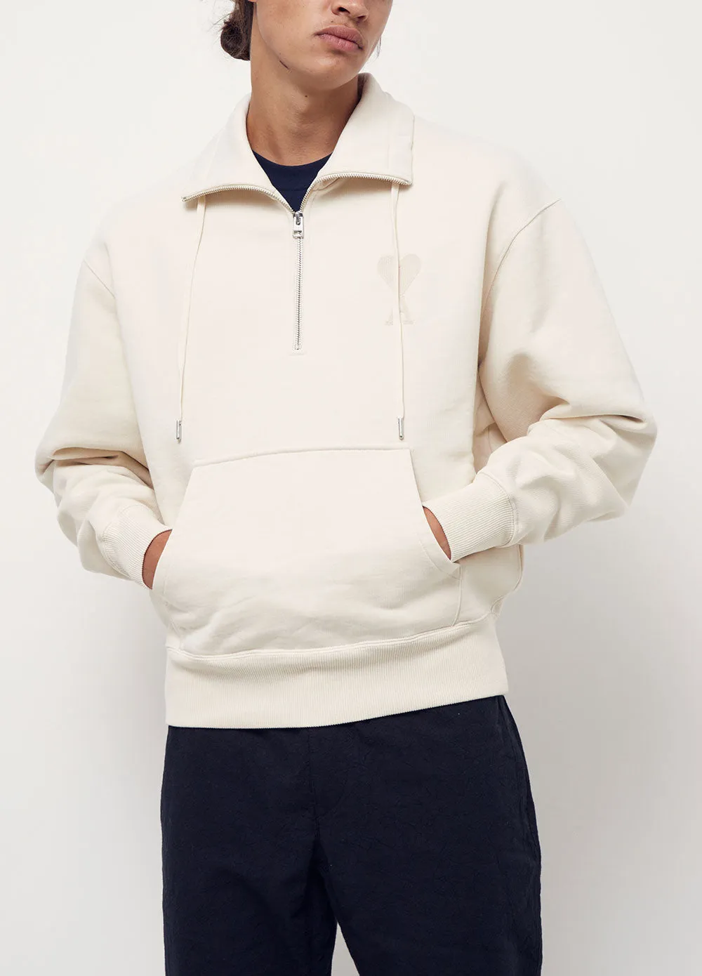 3/4 Zip Fleece Sweatshirt