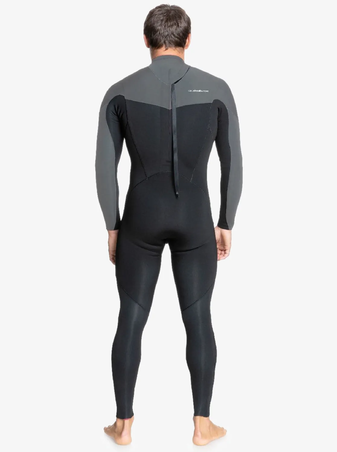 4/3 Everyday Sessions Back-Zip Wetsuit - Black/Gun Metal