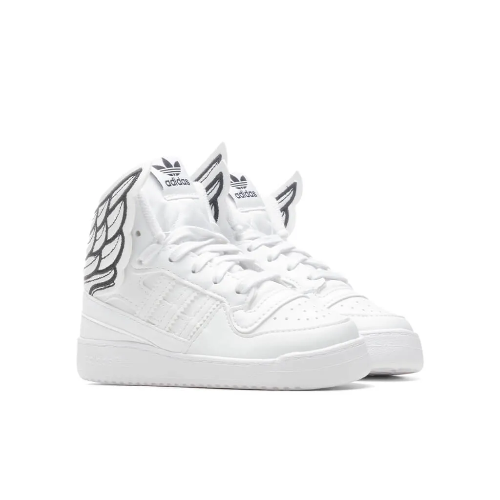 Adidas Originals x Jeremy Scott Kids Forum Wings 4.0 - White