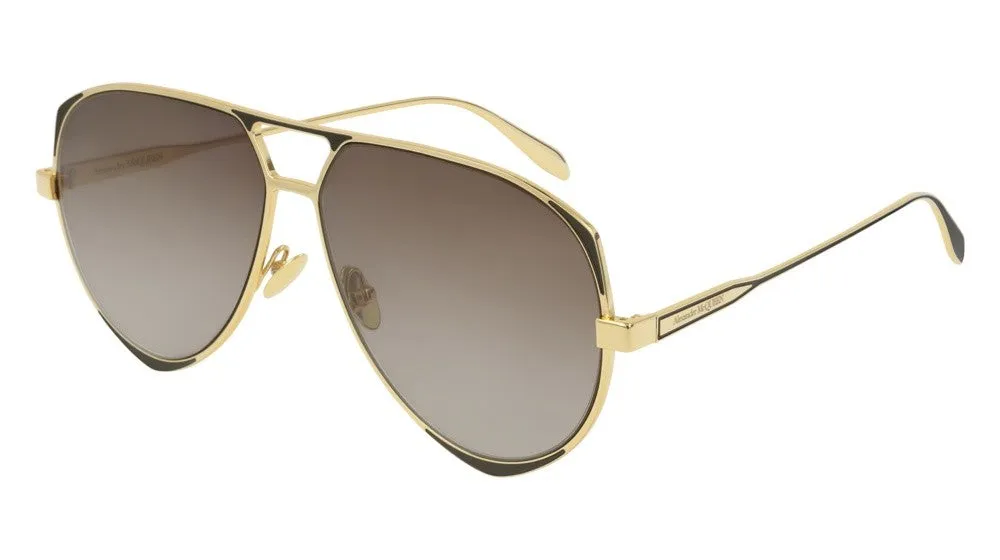 Alexander Mcqueen AM0204S 003 Unisex Sunglasses