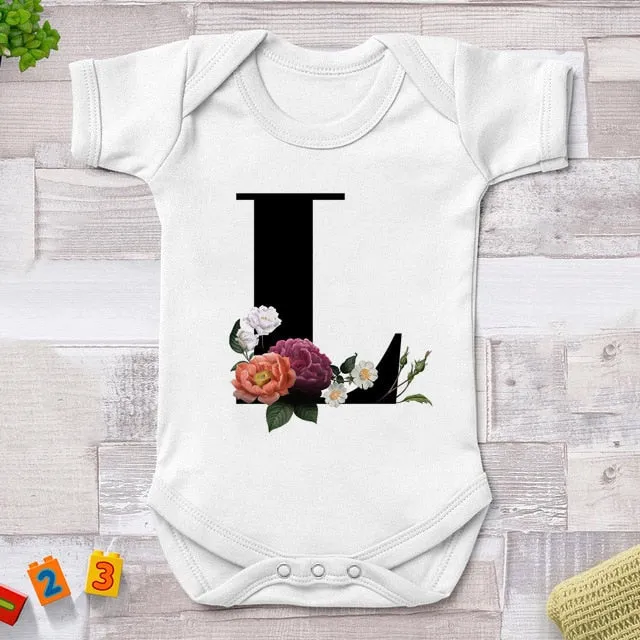 ALPHABET Onesie