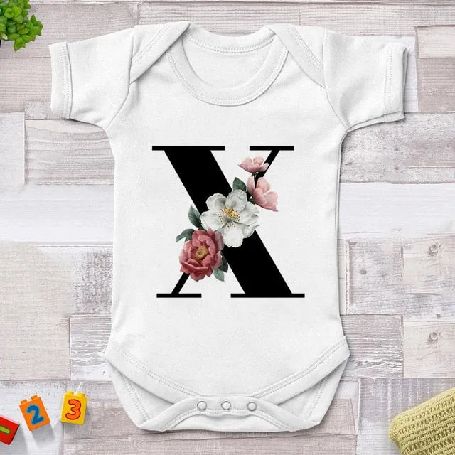 ALPHABET Onesie