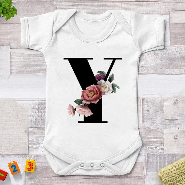 ALPHABET Onesie