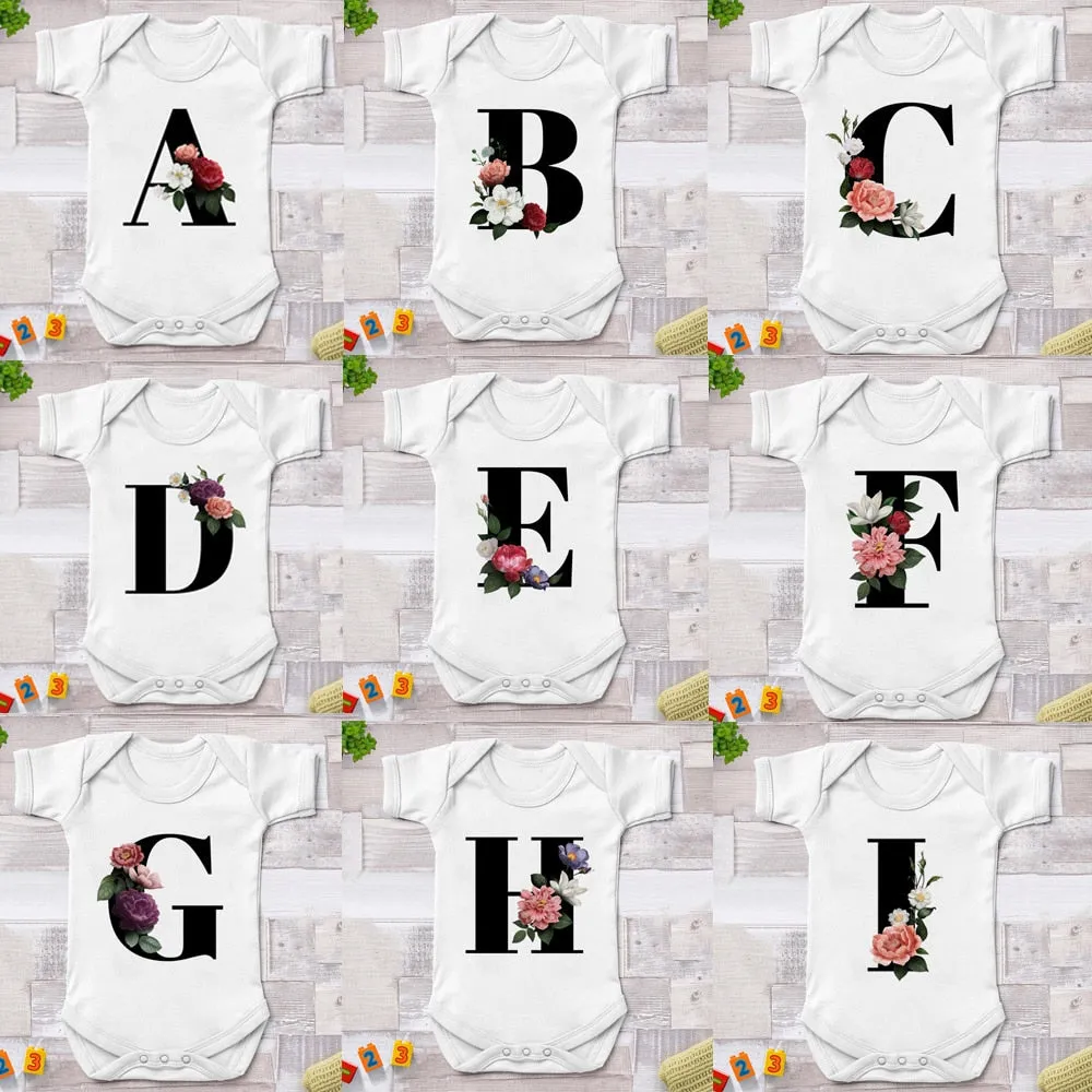 ALPHABET Onesie