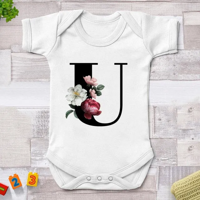 ALPHABET Onesie