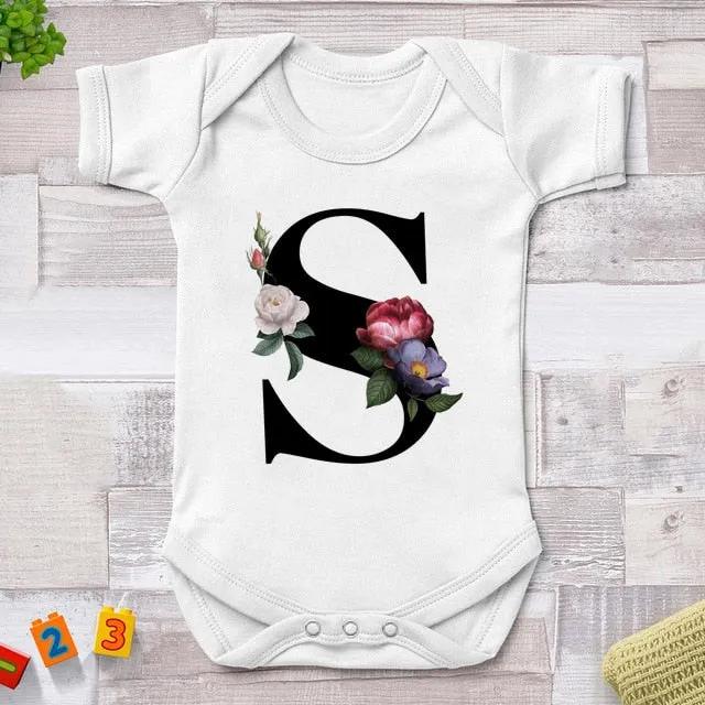 ALPHABET Onesie