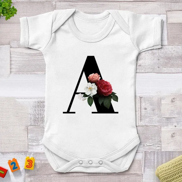 ALPHABET Onesie