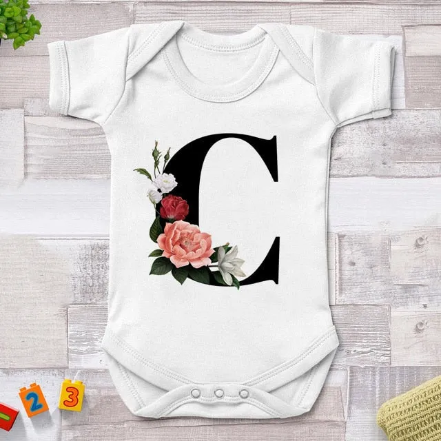 ALPHABET Onesie