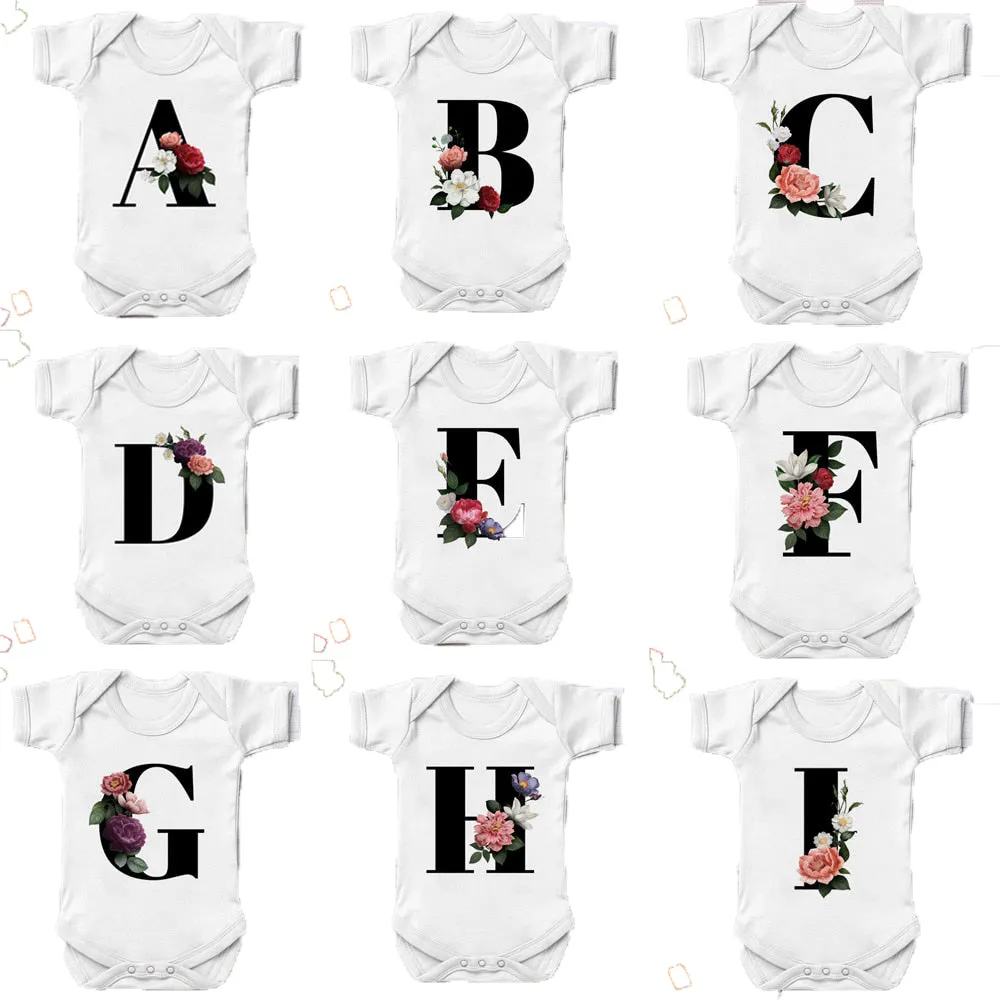 ALPHABET Onesie