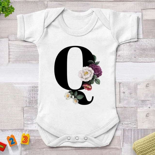 ALPHABET Onesie