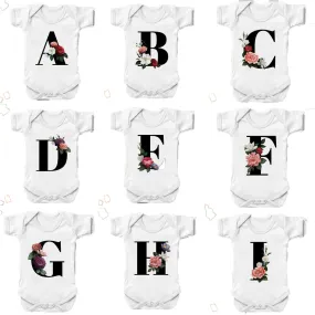 ALPHABET Onesie