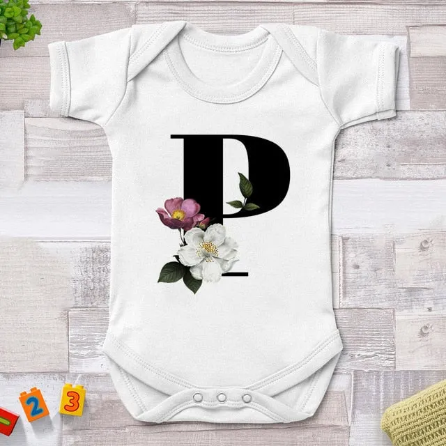 ALPHABET Onesie