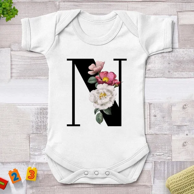 ALPHABET Onesie