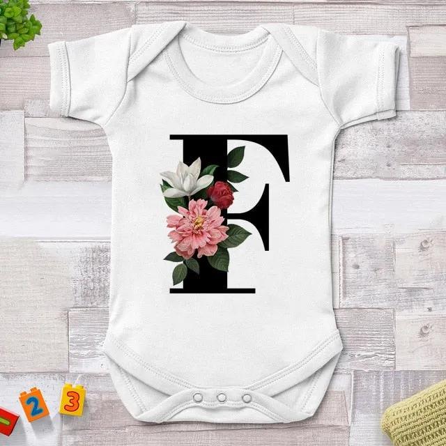 ALPHABET Onesie