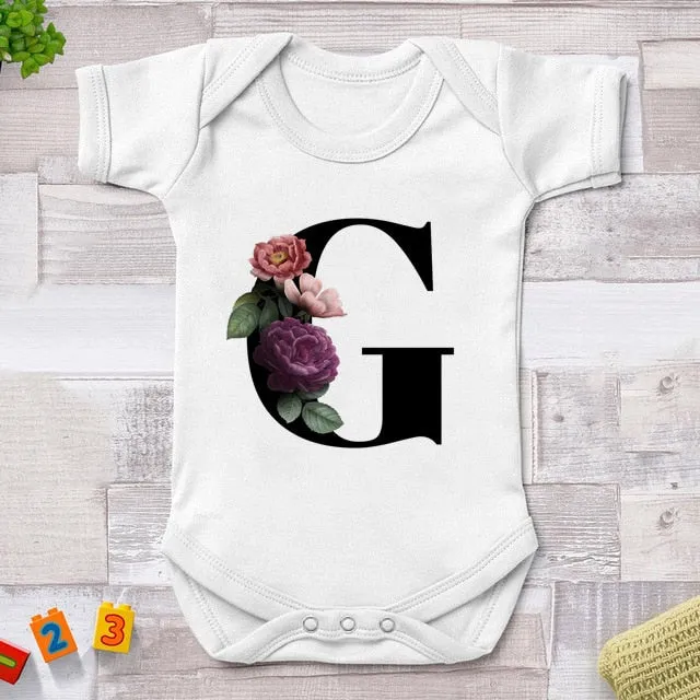 ALPHABET Onesie