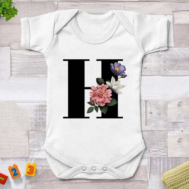 ALPHABET Onesie