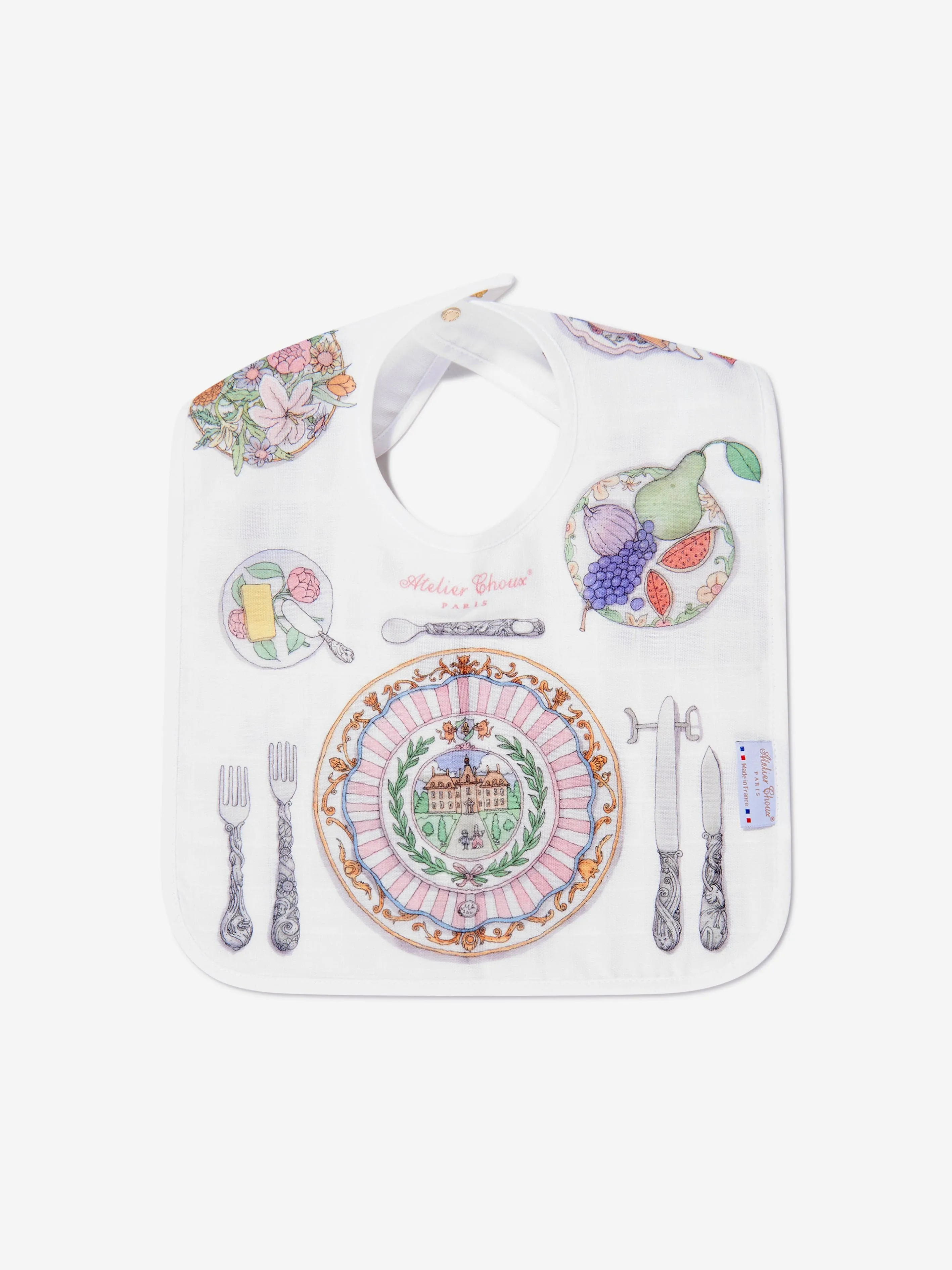 Atelier Choux Baby Bon Appétit Large Bib