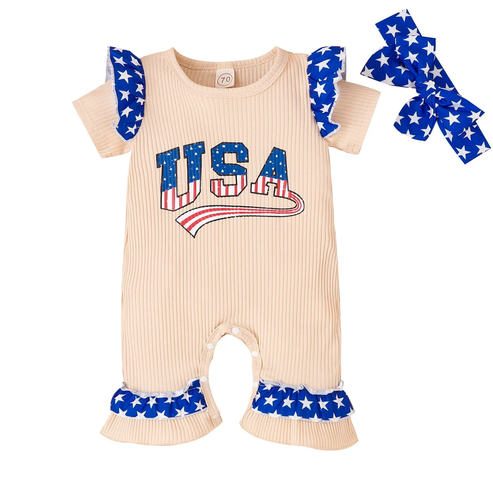 Baby Independence Day Jumpsuit