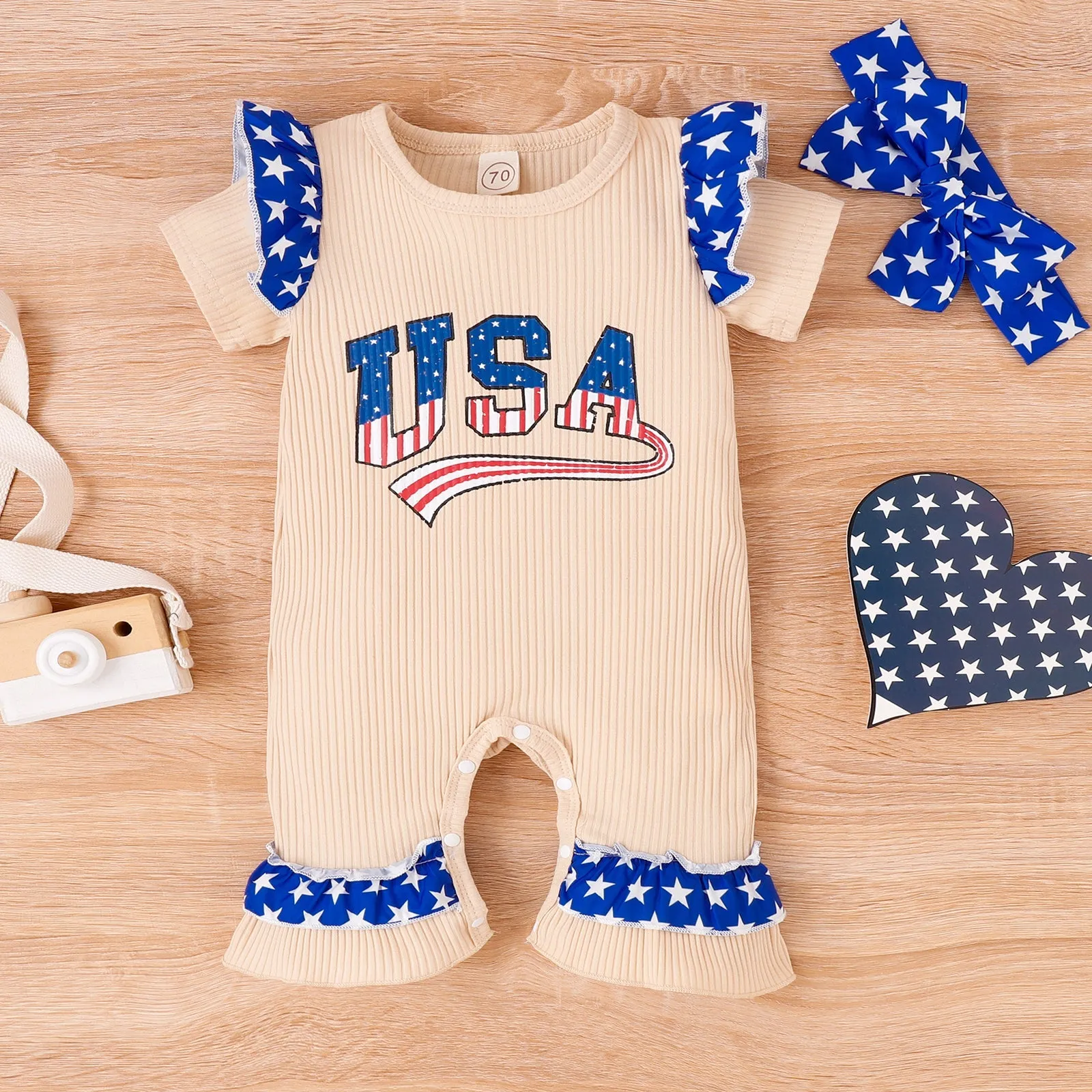 Baby Independence Day Jumpsuit