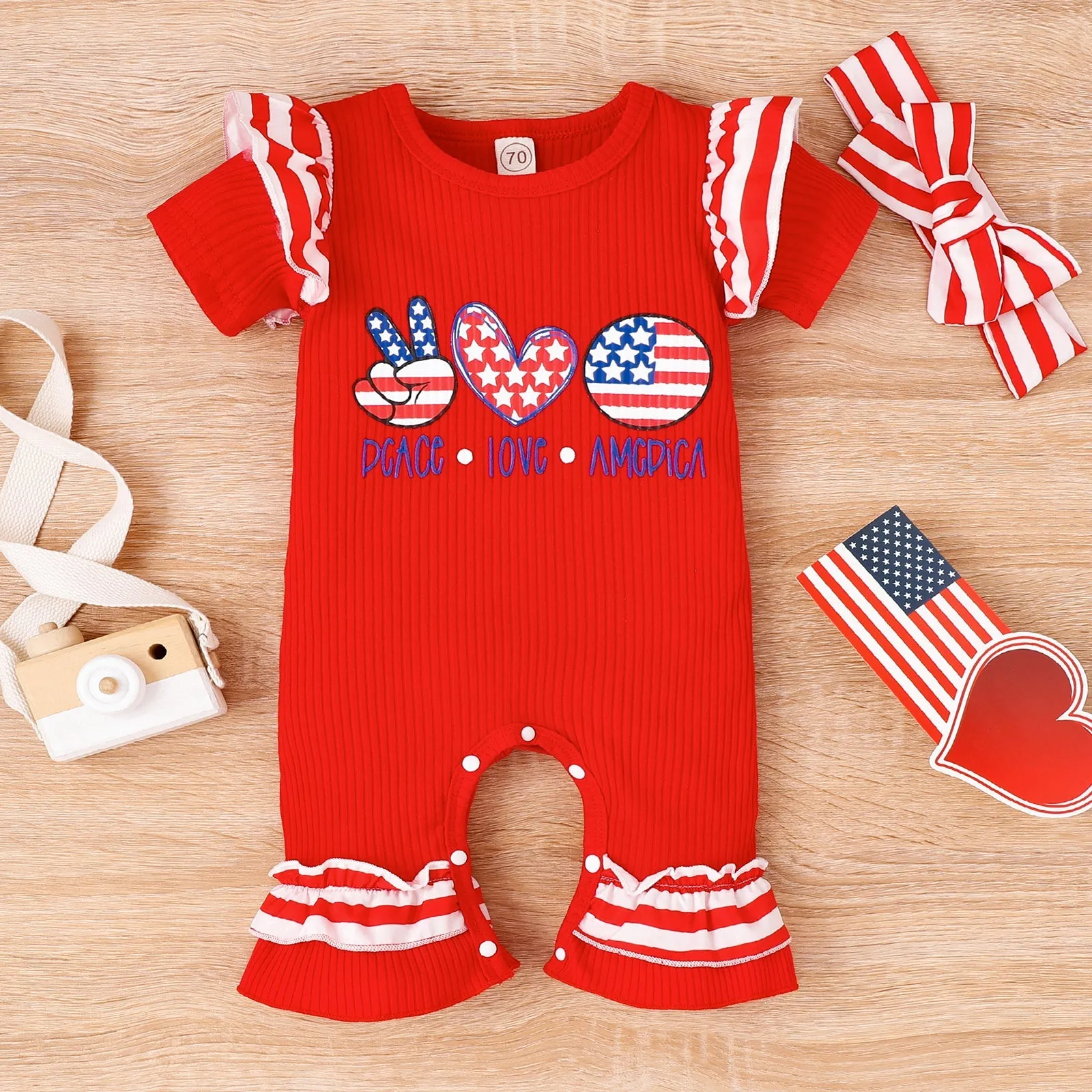 Baby Independence Day Jumpsuit