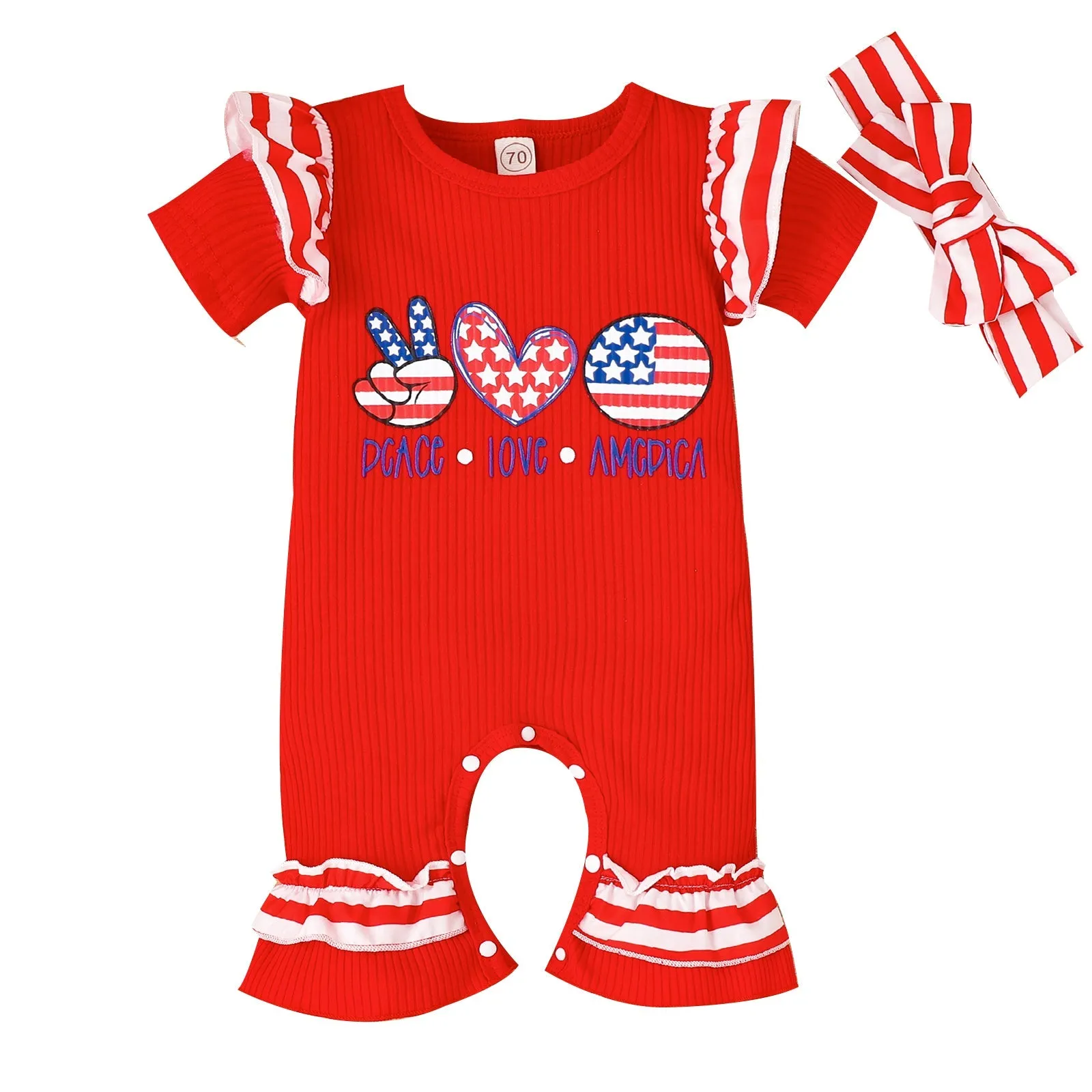 Baby Independence Day Jumpsuit