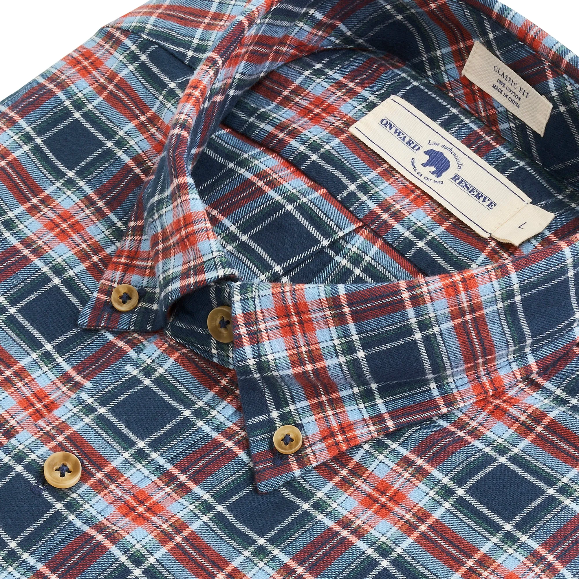 Ballater Featherweight Flannel - Titan