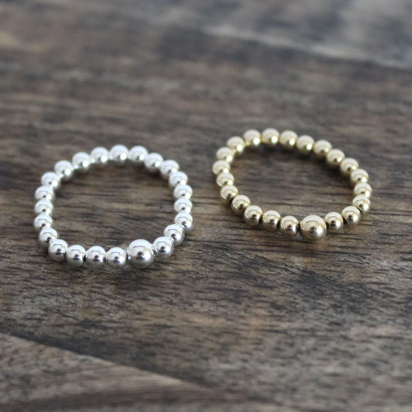 Beaded 3MM Ring