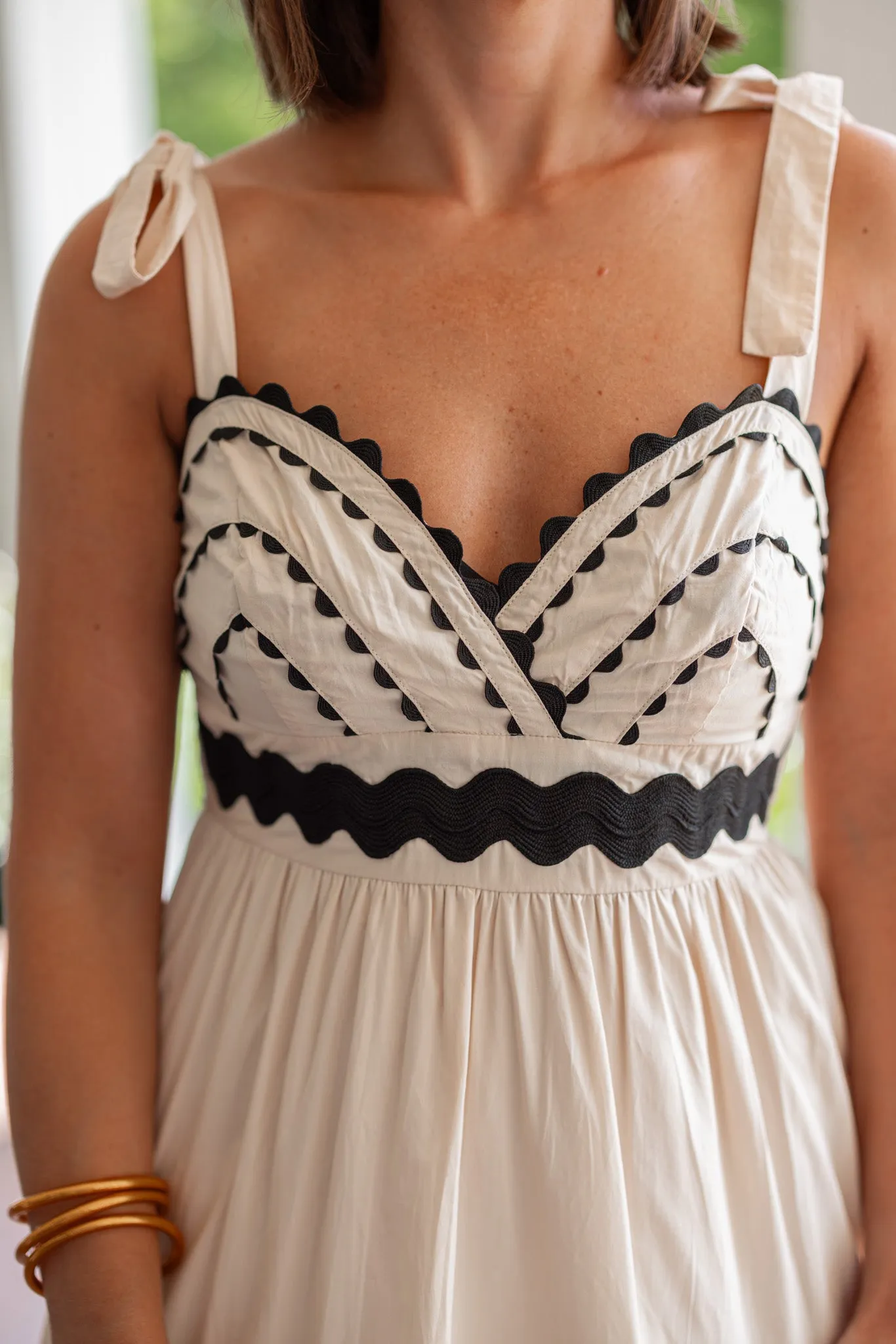 Beautiful Day Almond Midi Dress