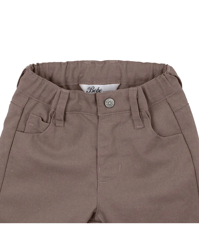 Bebe Albert Mocha Pants - Mocha (Size 00-7)