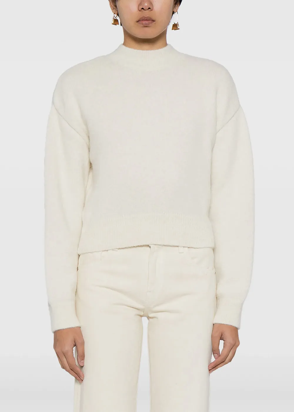 Beige 'La maille Jacquemus' Sweater