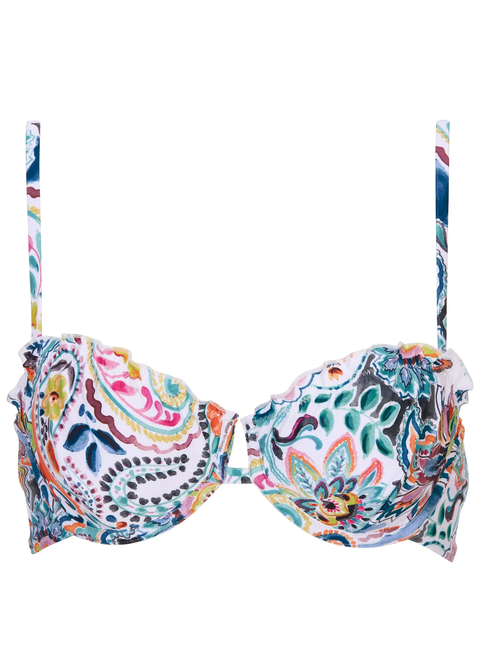 Bermuda Bikini Top - Fiesta Floral