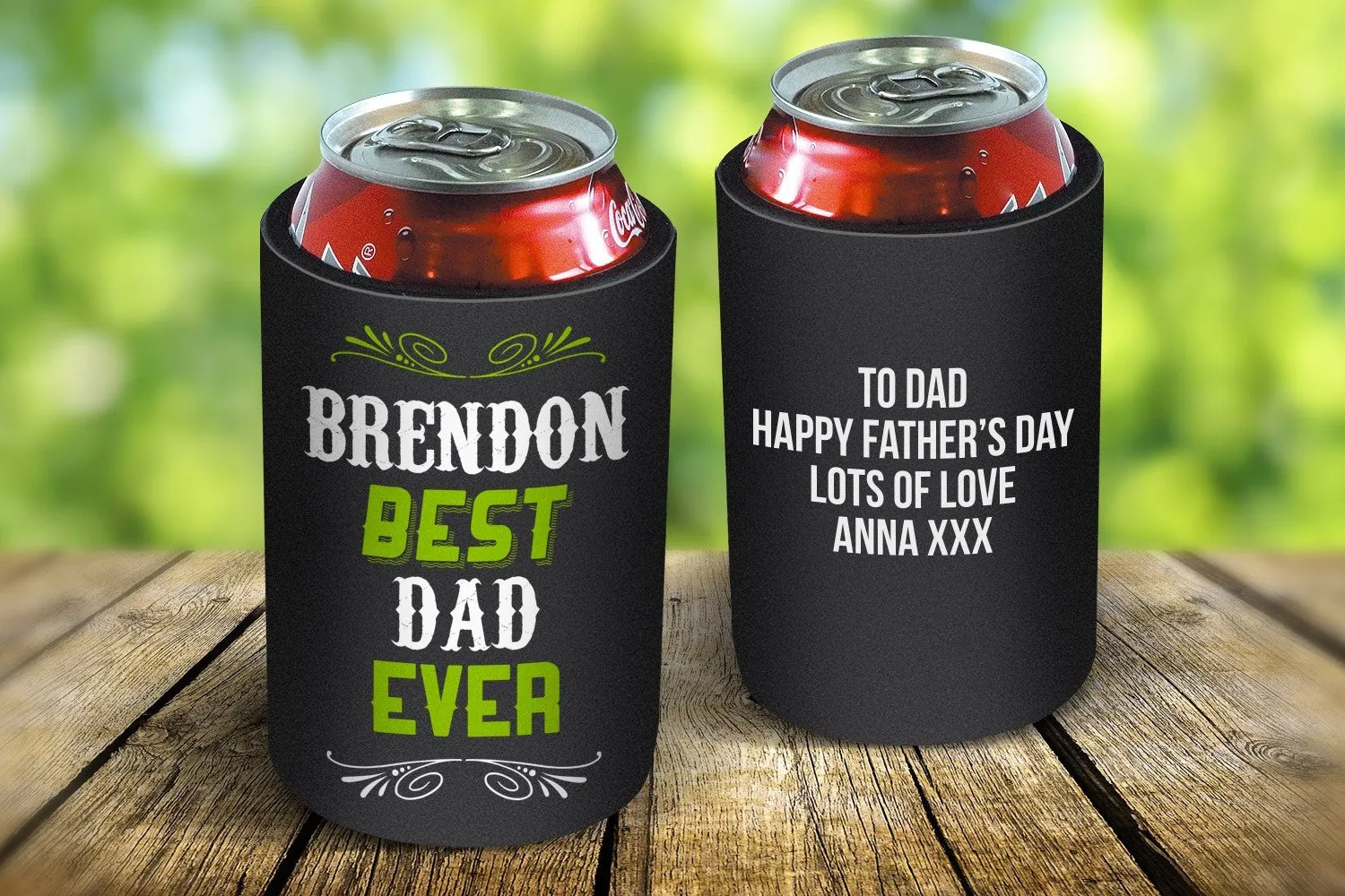 Best Dad Ever Stubby Cooler