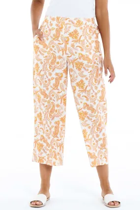 Betty Basics Parker Pant in Paisley Print