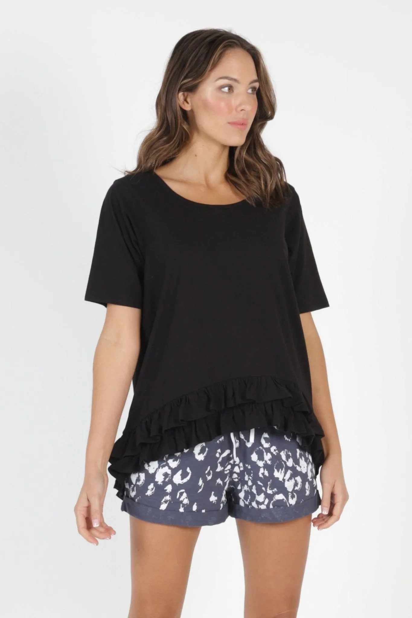 Betty Basics Sorrento Tee in Black