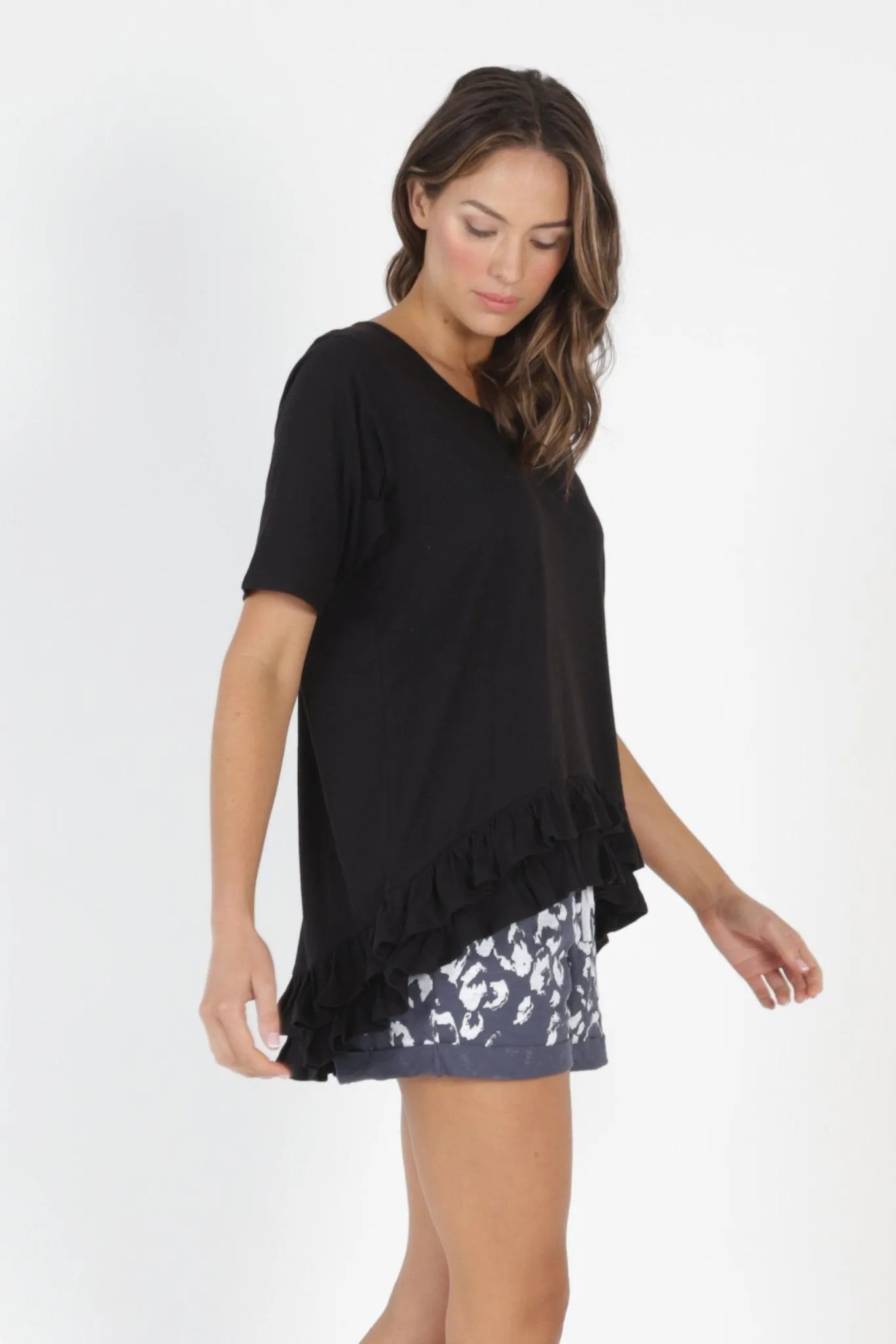 Betty Basics Sorrento Tee in Black