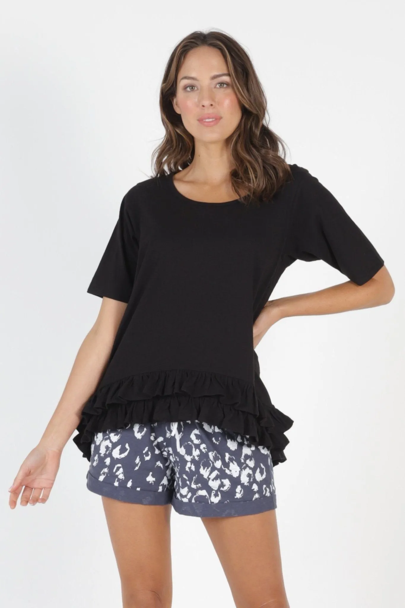 Betty Basics Sorrento Tee in Black