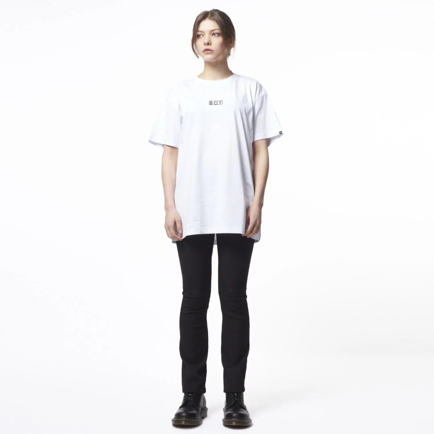 BOY EAGLE FLOCK TEE - WHITE