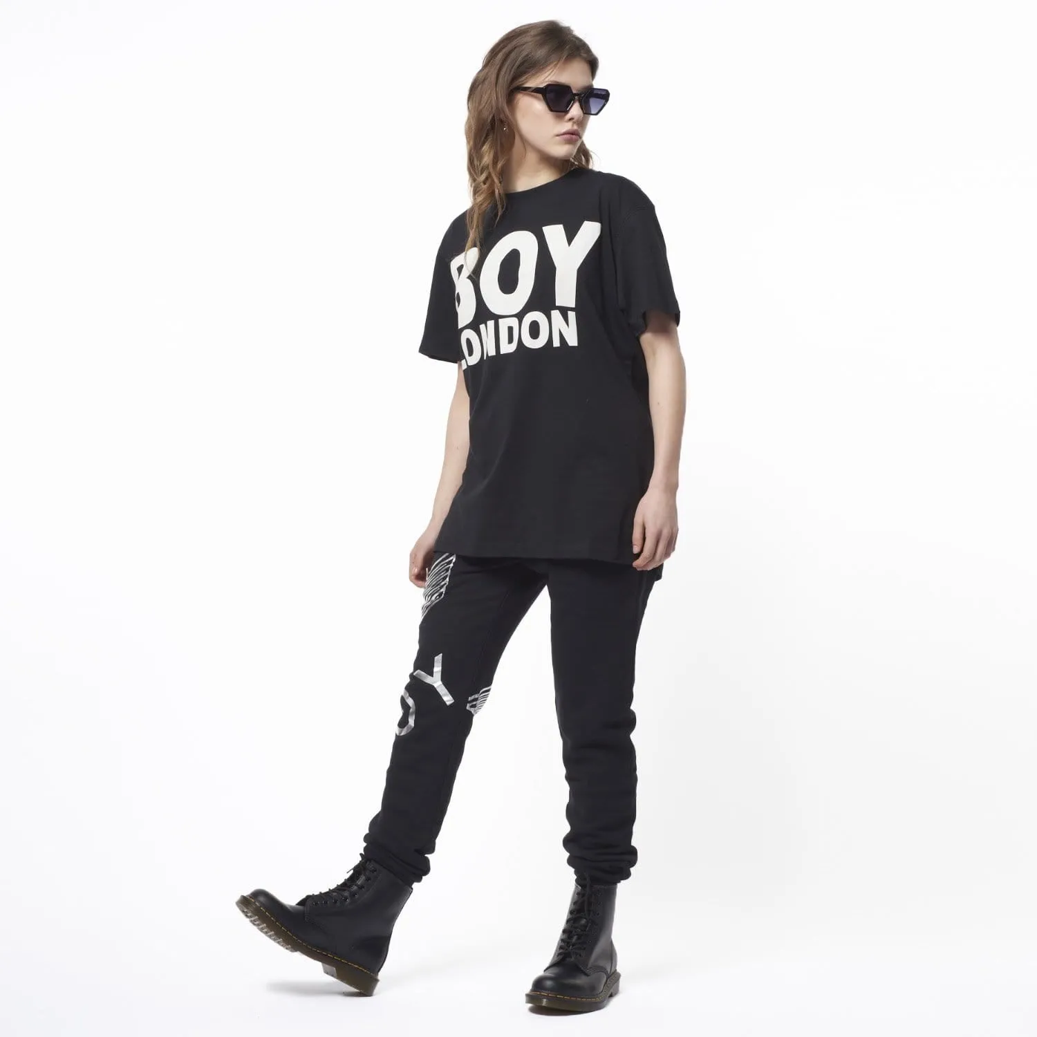 BOY LONDON T-SHIRT - BLACK/WHITE