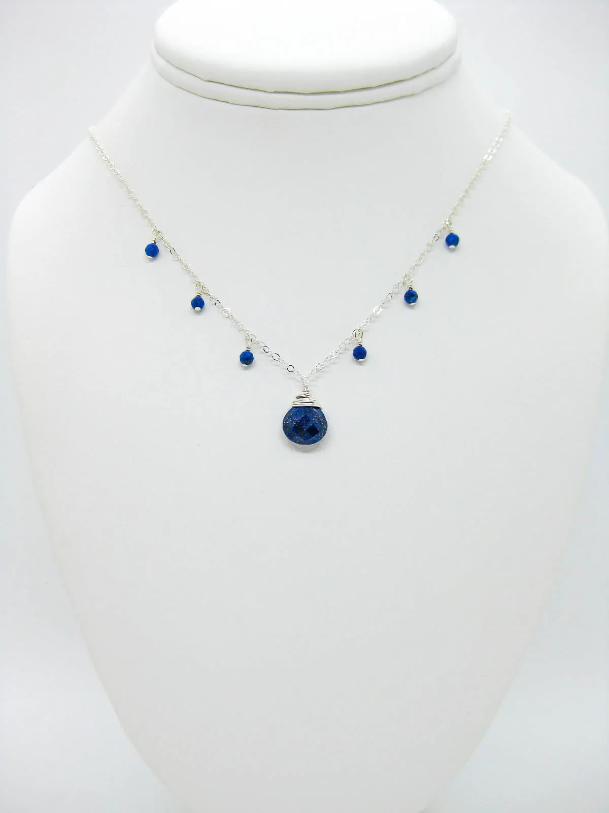 Chamomile: Lapis Necklace - n595