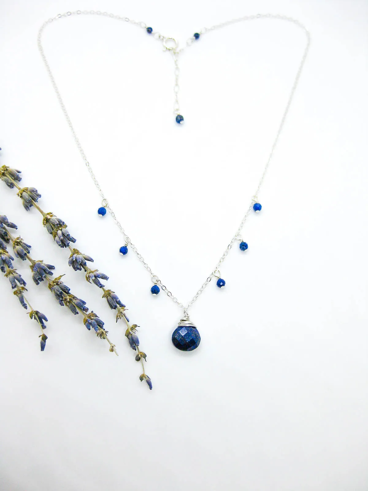 Chamomile: Lapis Necklace - n595