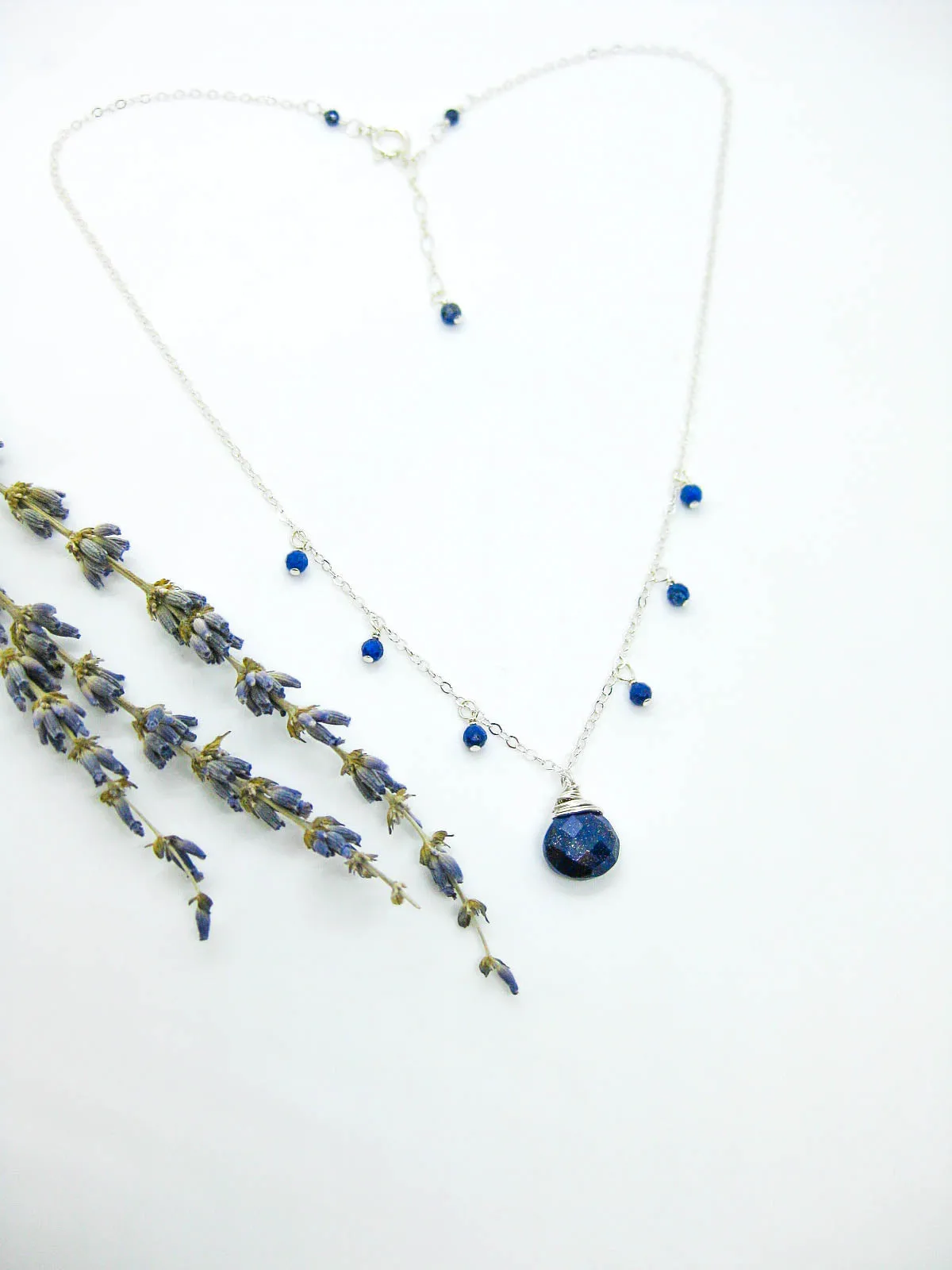 Chamomile: Lapis Necklace - n595