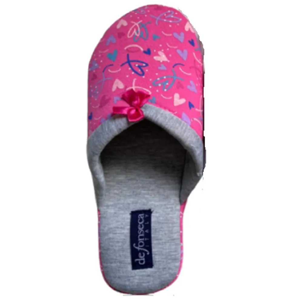 DE FONSECA - art. DE.VERONA EW816 - pantofola da donna - colore fuxia