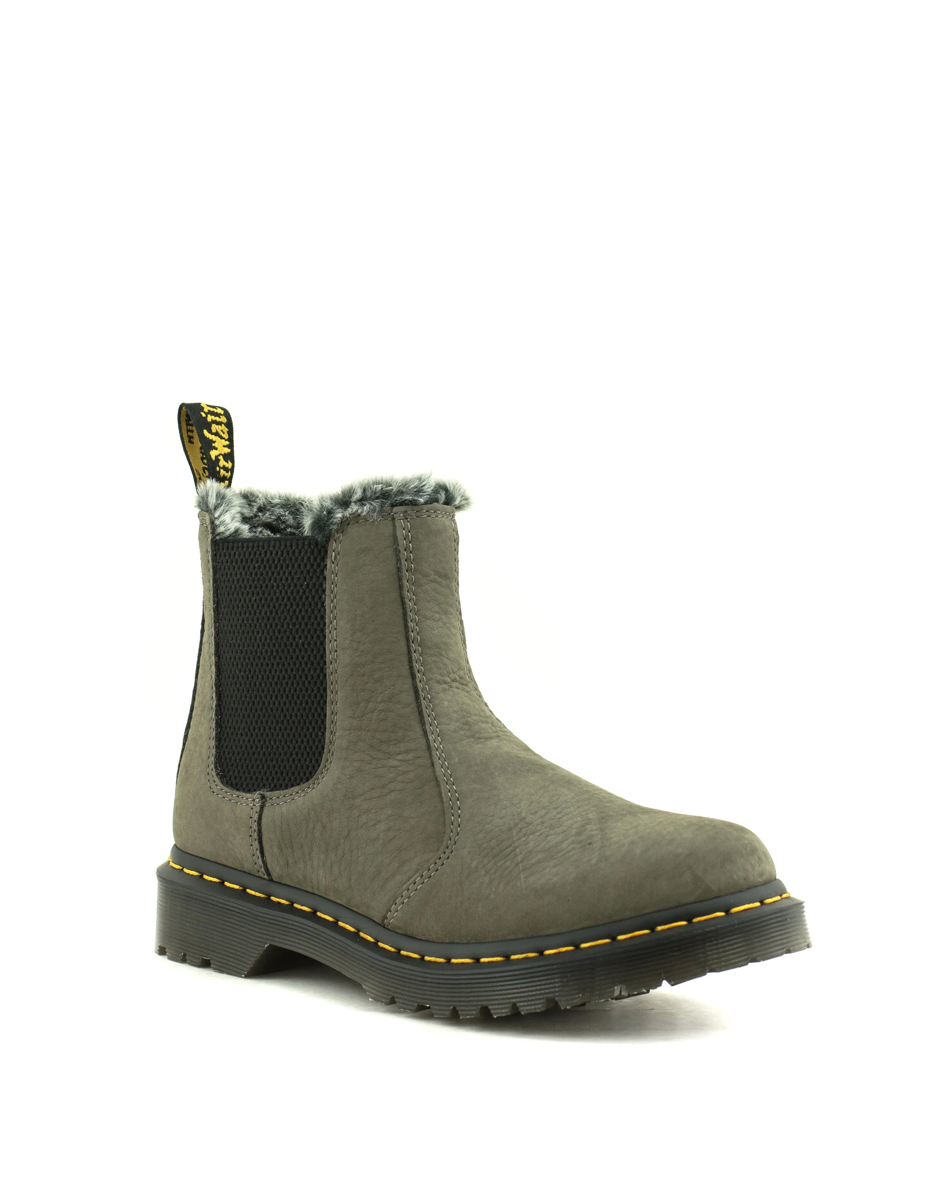 Dr. Martens — 2976 Leonore Boot - Nickel Grey