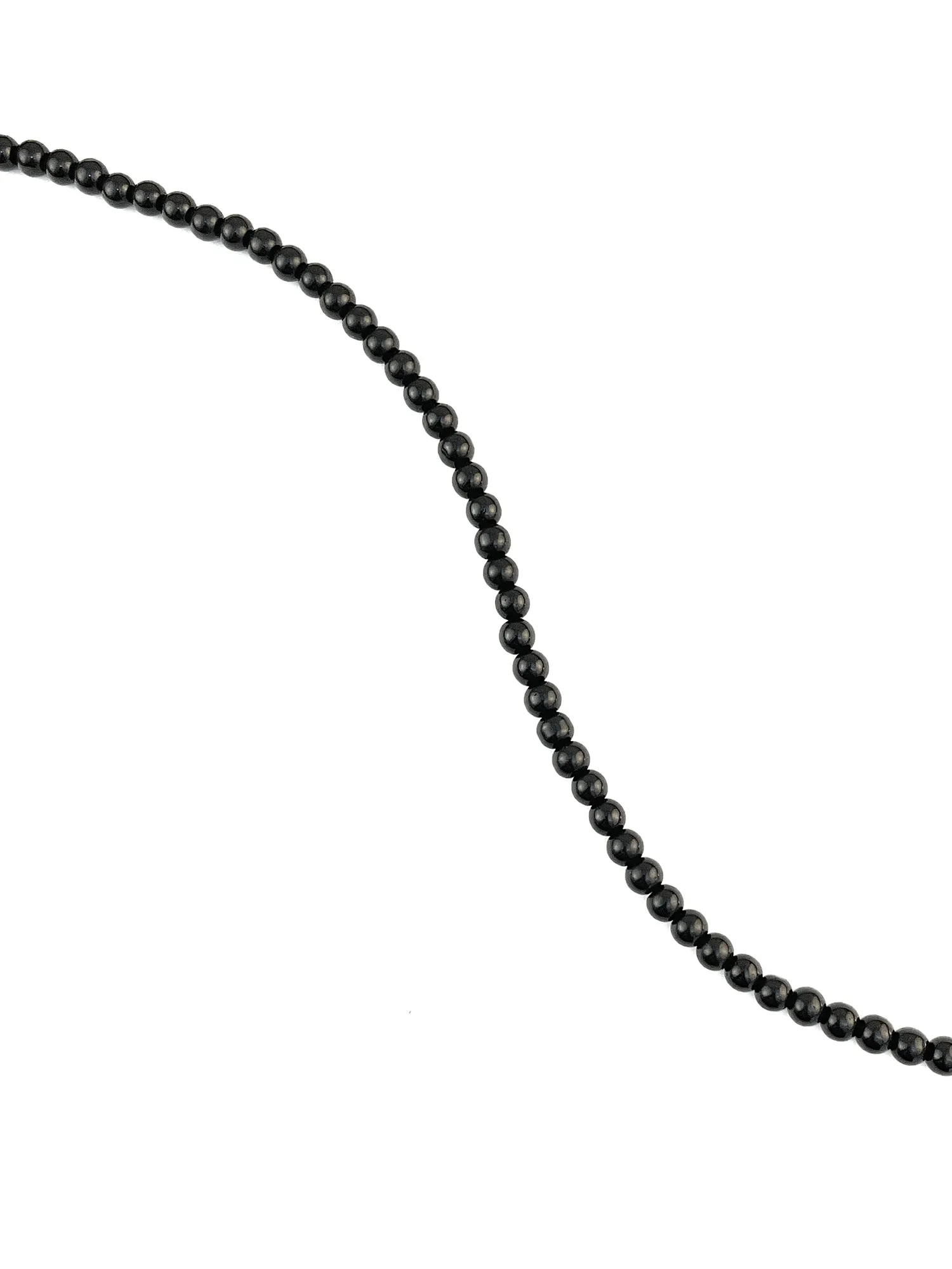 Elegant Black Beads Hairband for Women