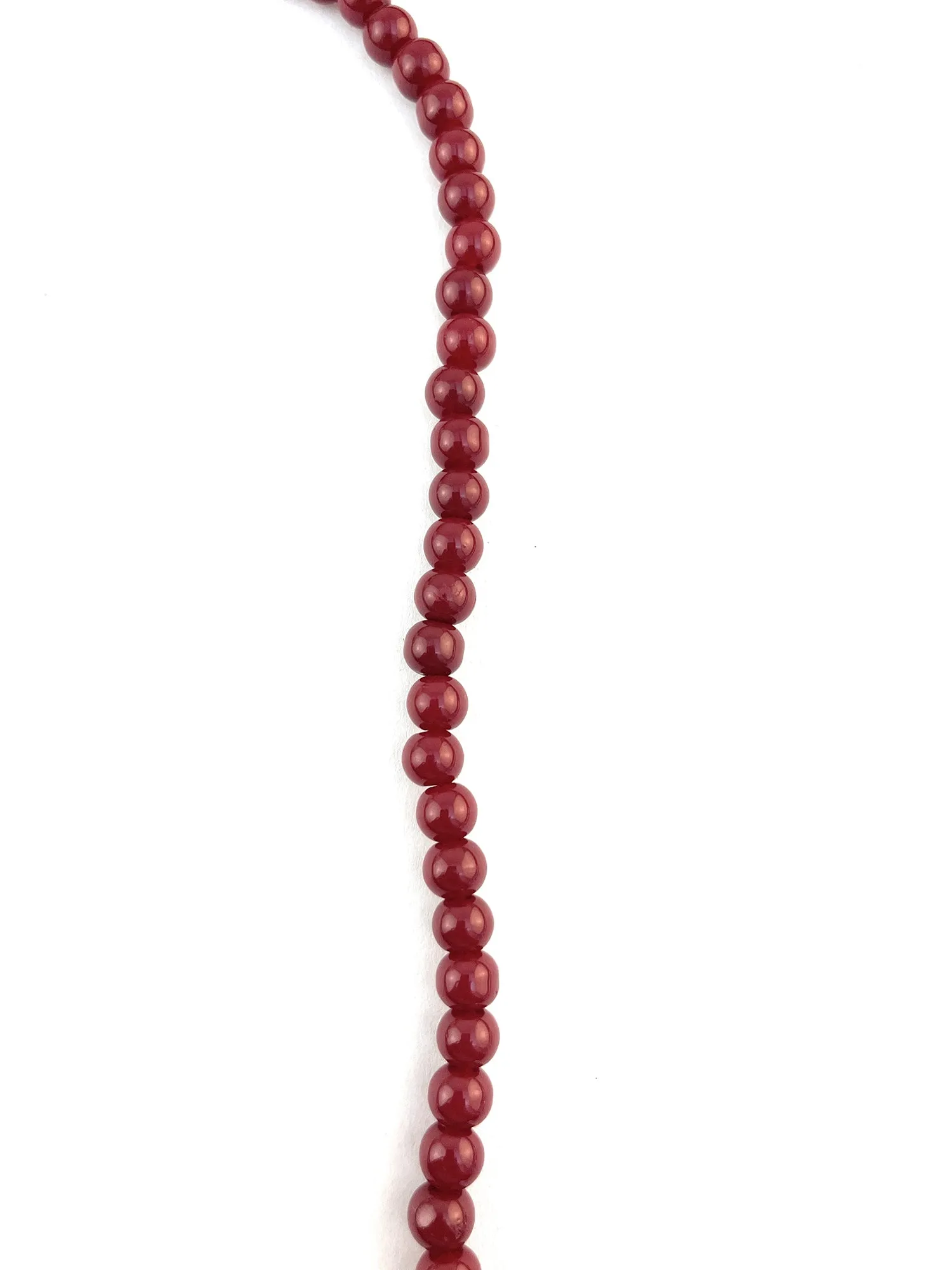 Elegant Red Beads Hairband for Women