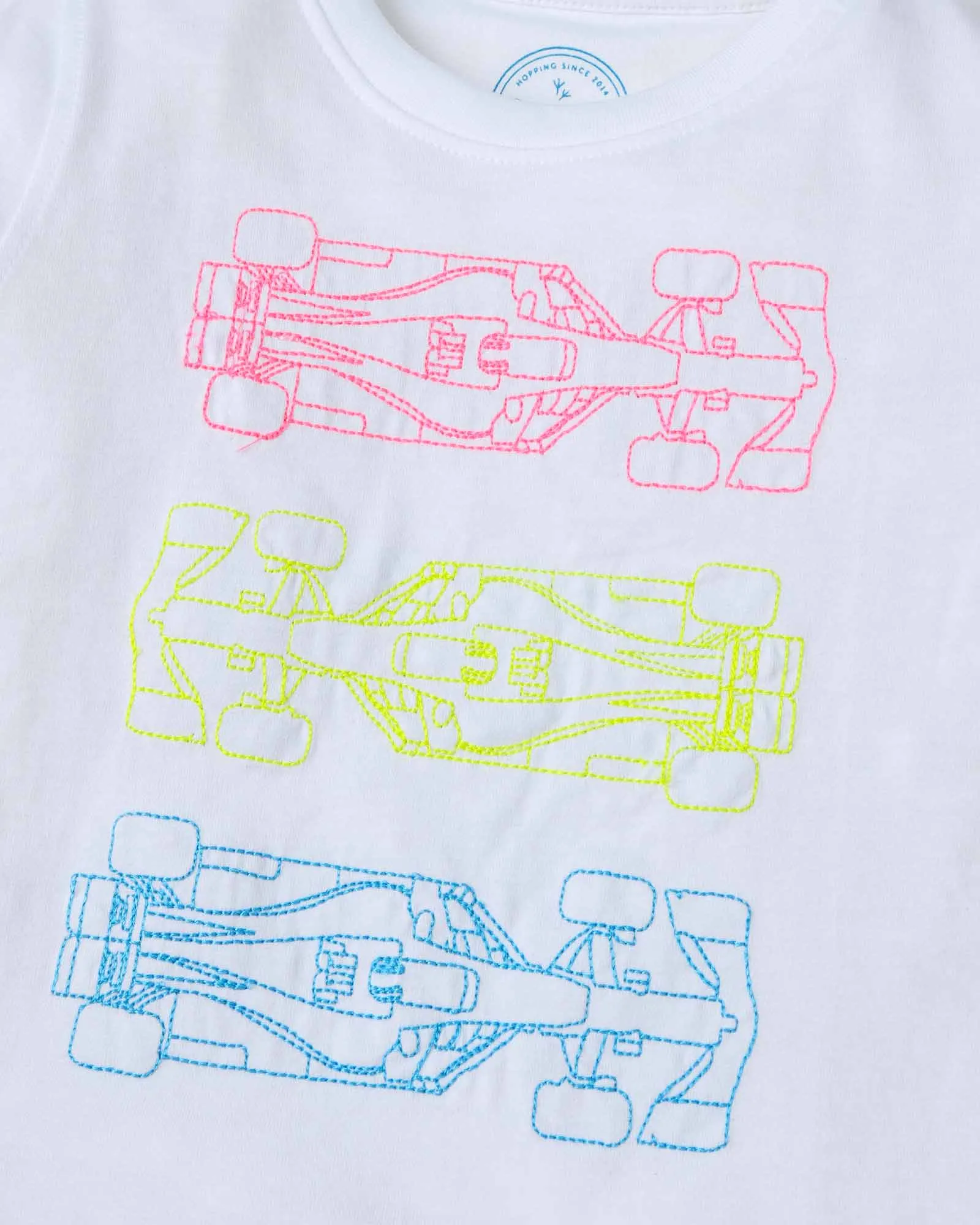 Embroidered Formula One T-Shirt