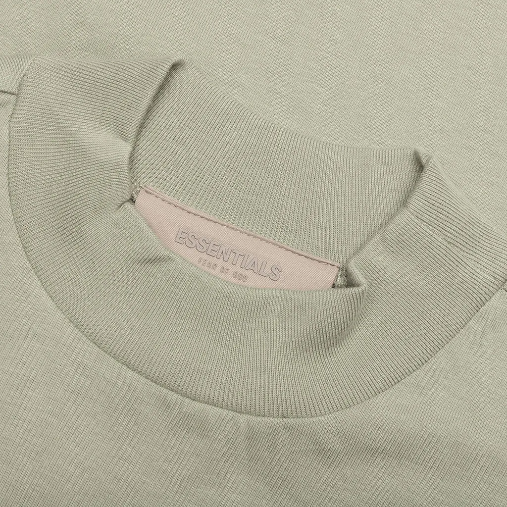 Essentials Kid's Big E Pocket Tee - Seafoam