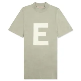 Essentials Kid's Big E Pocket Tee - Seafoam