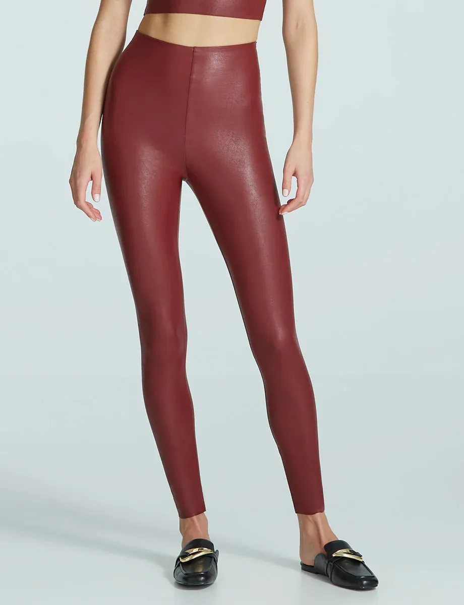 Faux Leather Legging